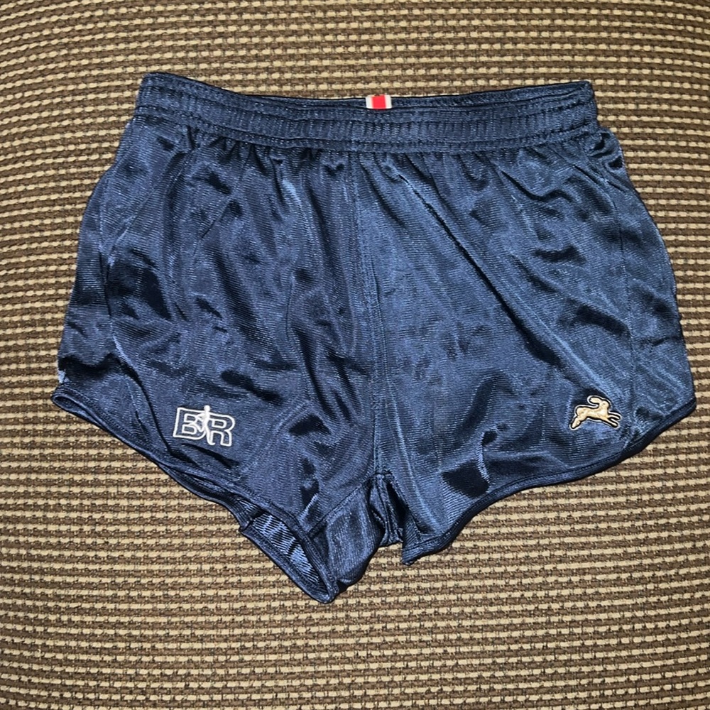 NWOT Tracksmith Bill Rodgers shorts size small navy blue